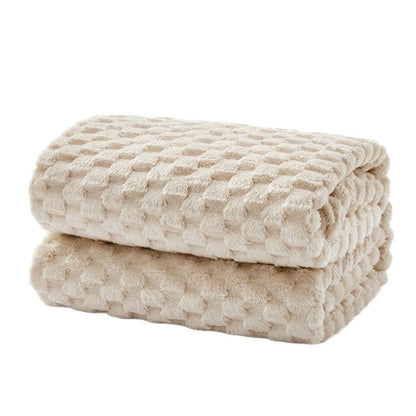 Textured Dubbelzijdig Pluche Dekbed