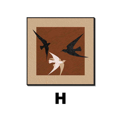 Bamboo-Inspired Framed Wall Art Homeandso