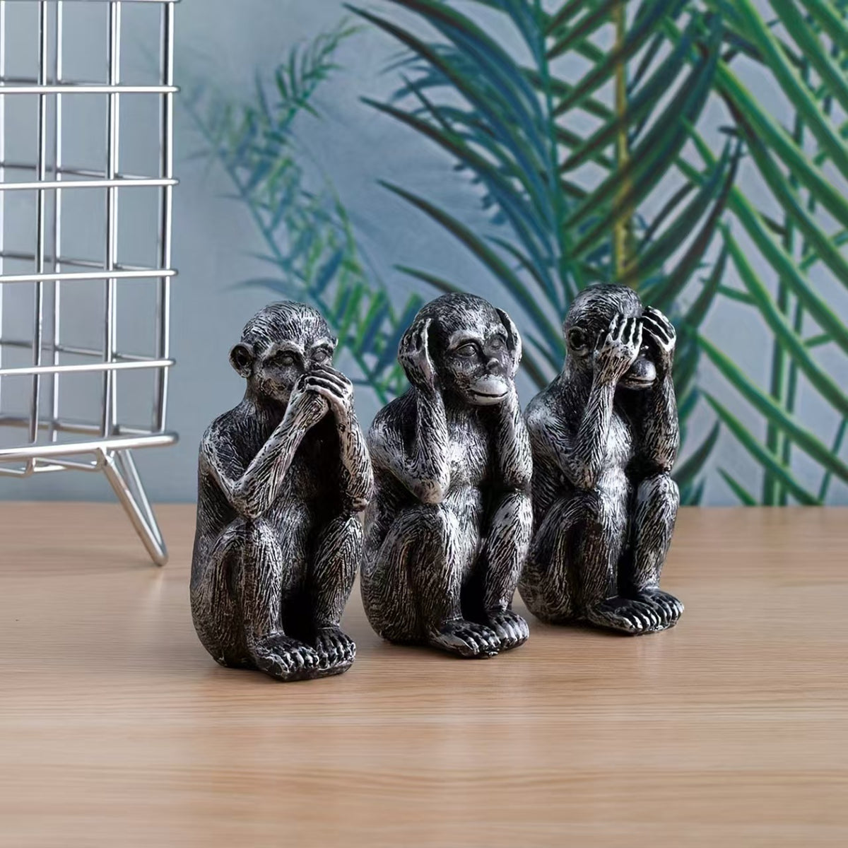 Decorative Three Wise Monkeys Figurine Homeandso