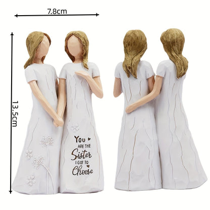Sister Bonding Figurine Homeandso