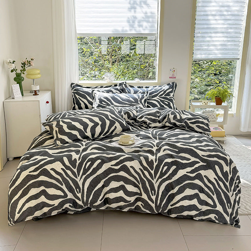 Floral Patterned Duvet Cover Set