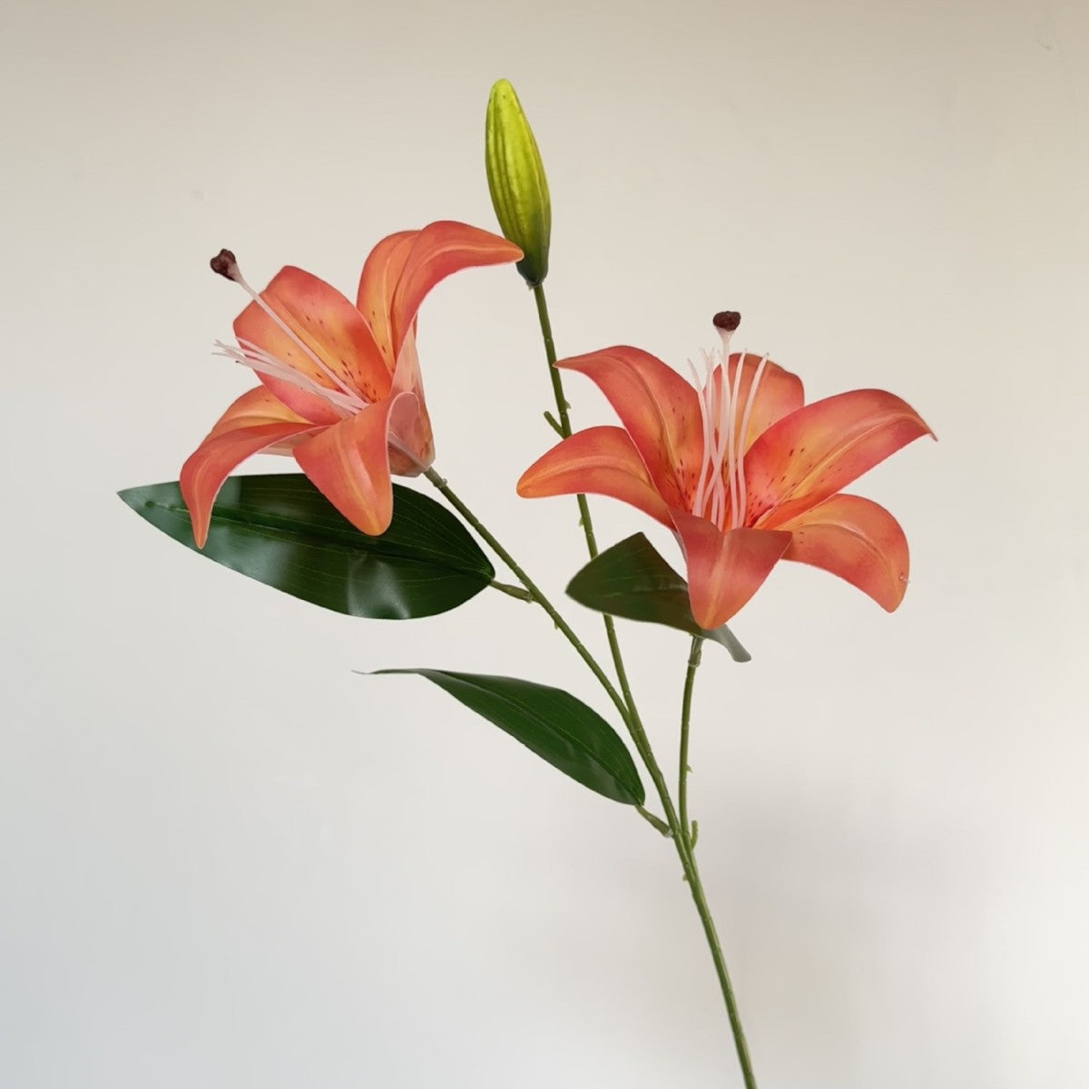 Decorative Faux Lily Stem for Floral Arrangements