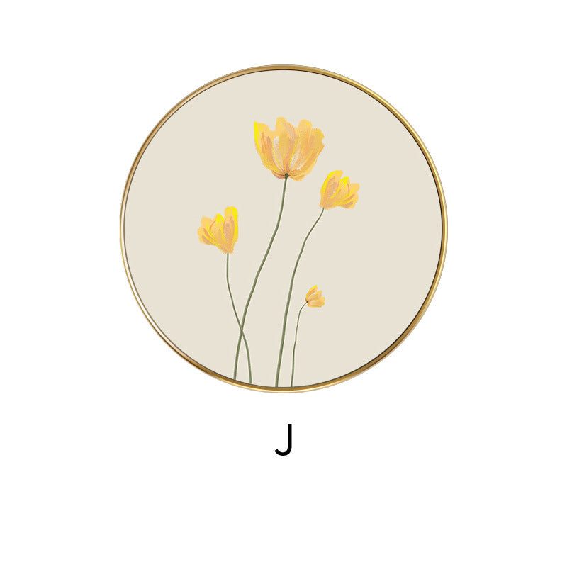Floral Decorative Wall Plate Homeandso