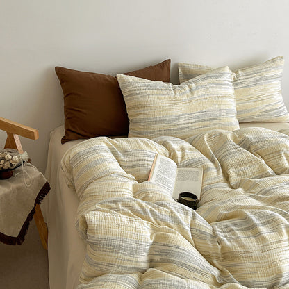 Decorative Textured Reversible Quilt Set Homeandso