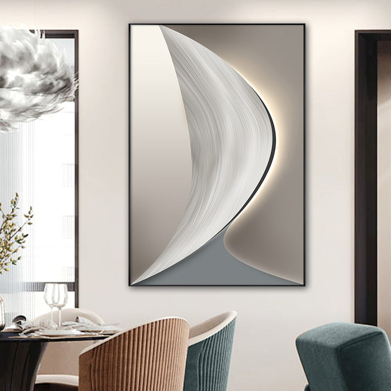 Abstract Curved Wall Art Homeandso