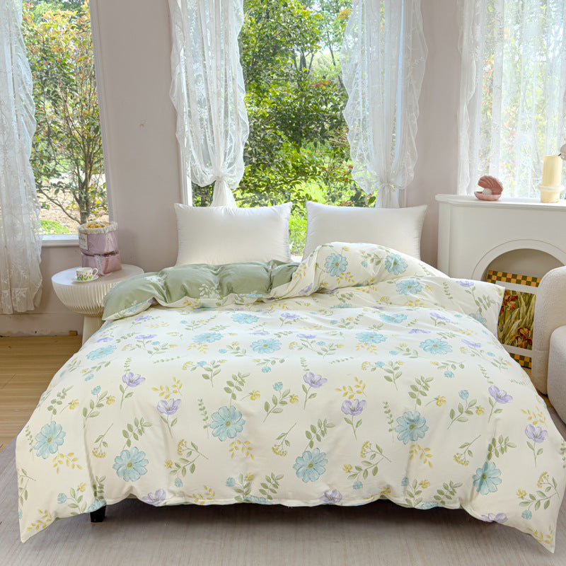 Playful Heart Pattern Duvet Cover Set Homeandso