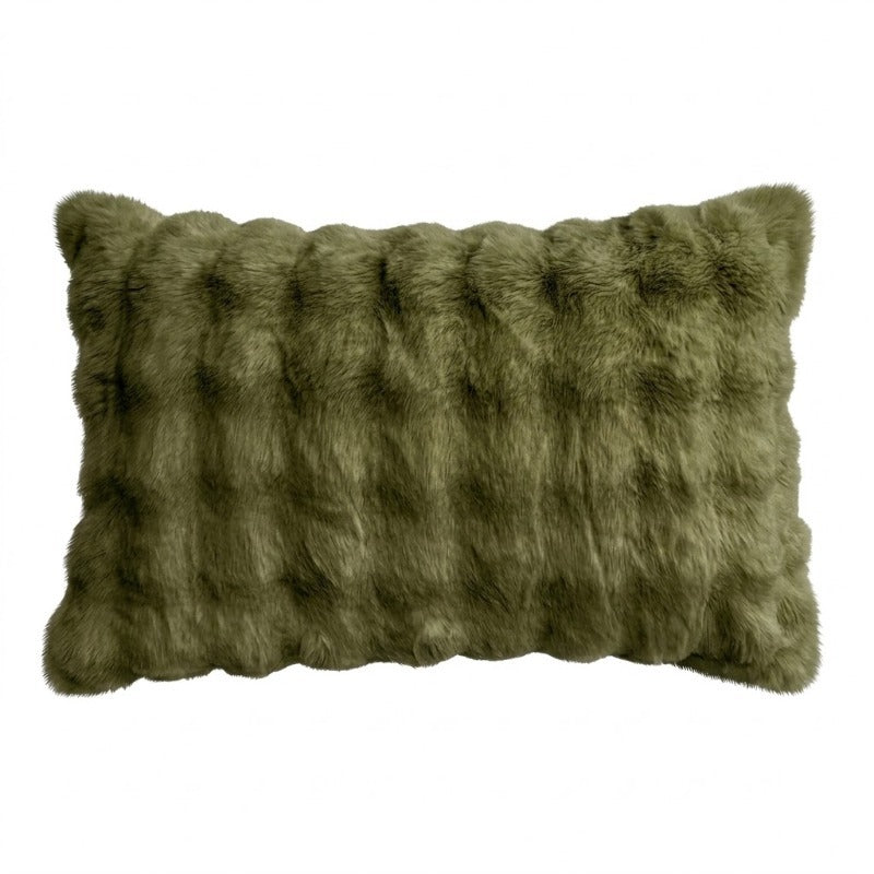 Pluche Textuur Decoratieve Kussen