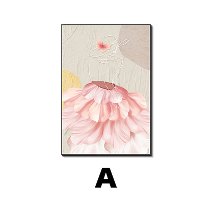 Floral Abstract Line Art Print Homeandso