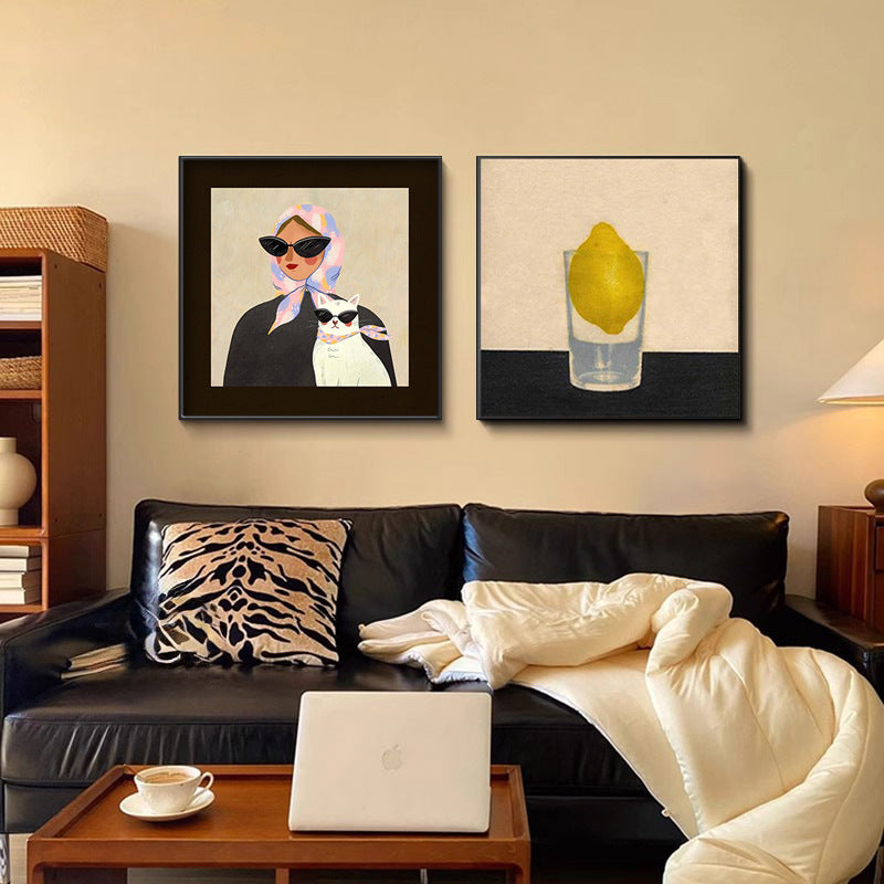 Artistic Framed Portrait Wall Art Homeandso