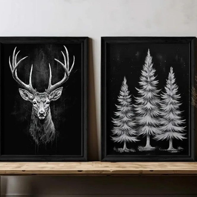 Fantasy-Themed Art Print Set Homeandso