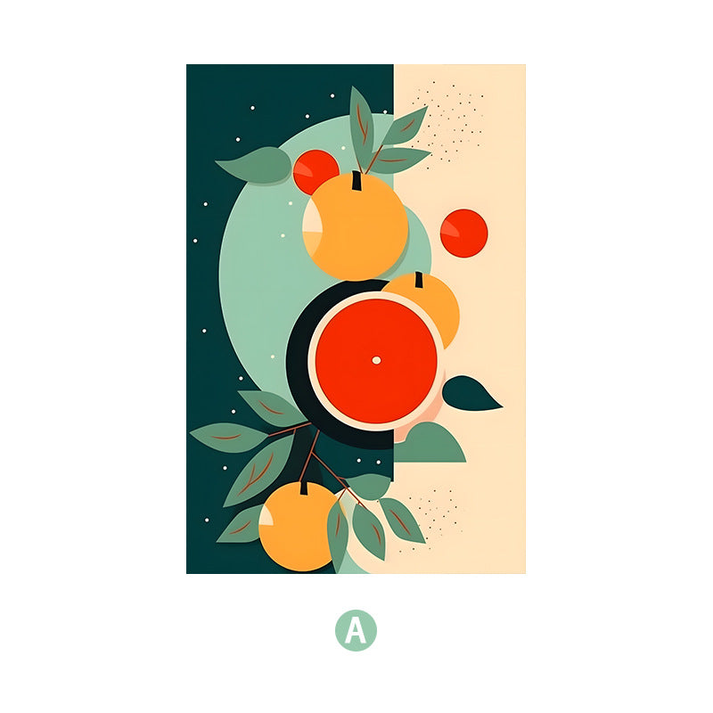 Decorative Abstract Fruit Wall Art Homeandso