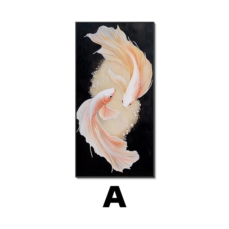 Artistic Fish Illustration Wall Art Homeandso