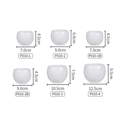 Glossy Ceramic Planter Set Homeandso