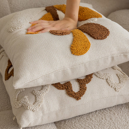 Textured Decorative Throw Pillow