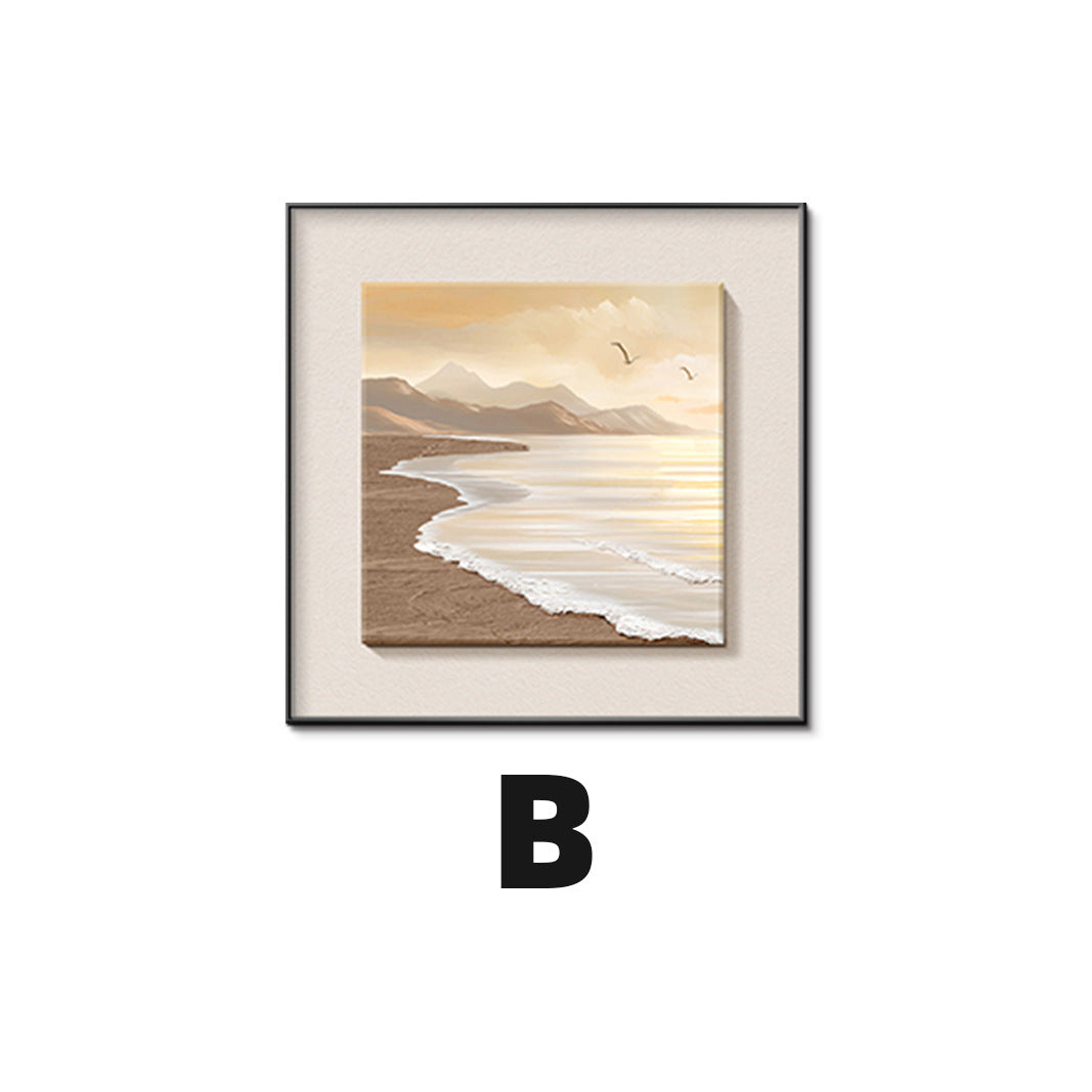 Coastal Serenity Framed Wall Art Homeandso
