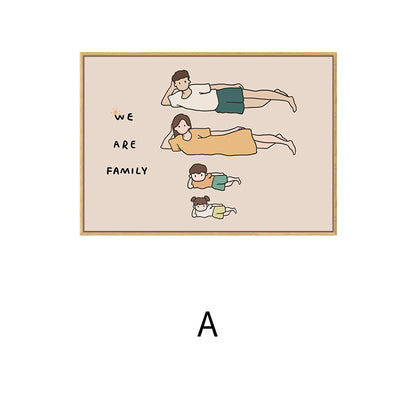 Family-Themed Framed Wall Art Homeandso