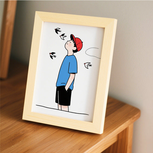 Whimsical Illustration Art Frame
