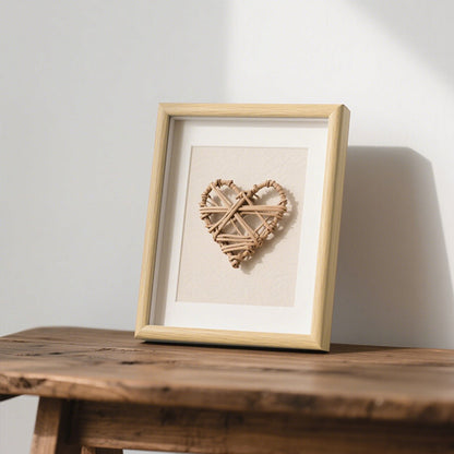 Heart-Shaped Decorative Wall Art