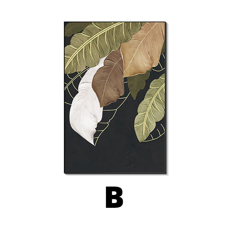Botanical Leaf Canvas Wall Art Homeandso