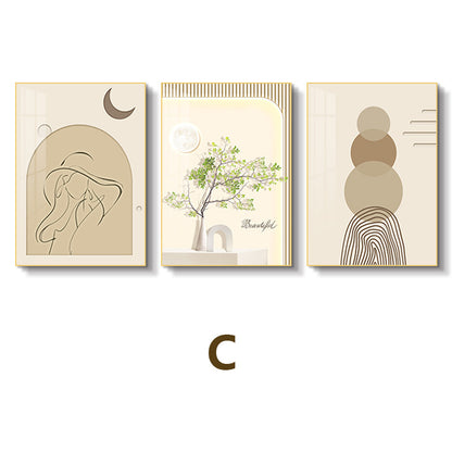 Abstract Botanical Framed Art Prints Homeandso