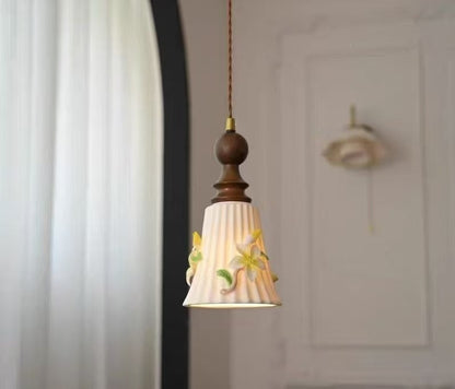 Vintage Circus-Style Pendant Lamp