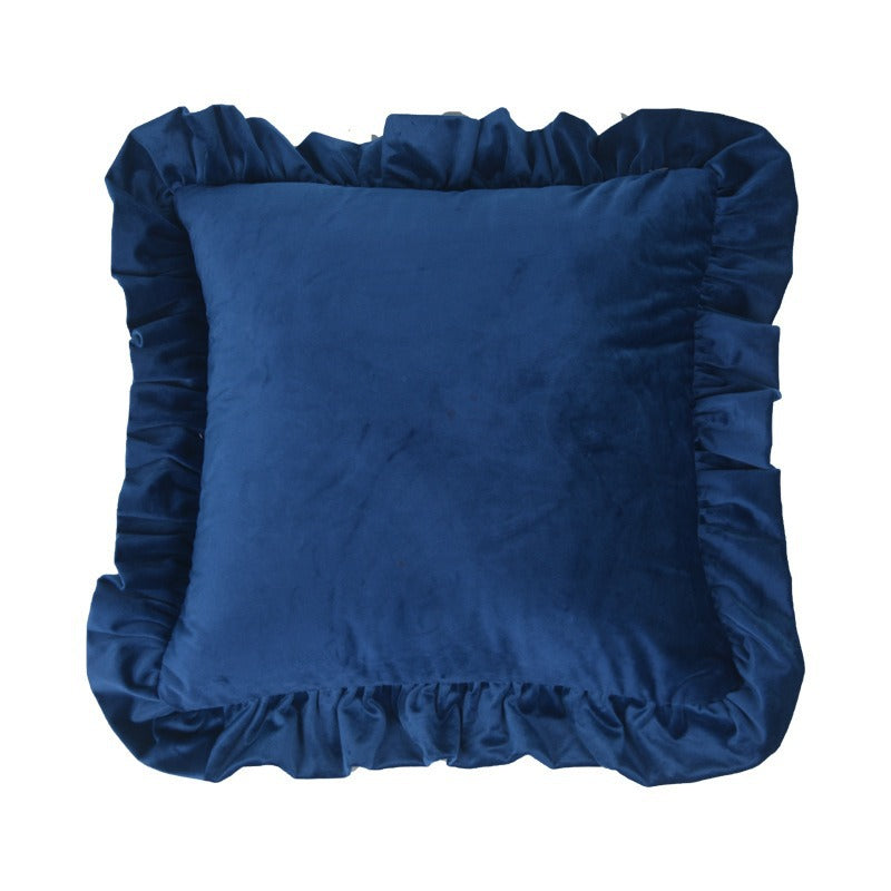 Ruffled Decorative Throw Pillow