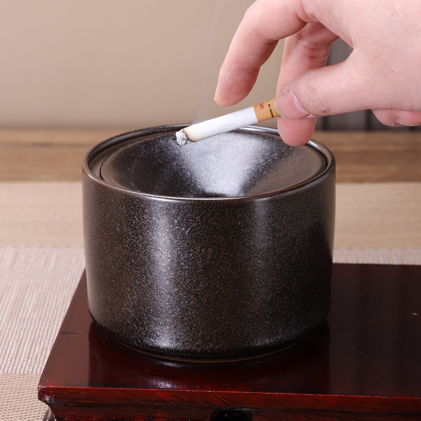 Ceramic Decorative Ashtray Homeandso