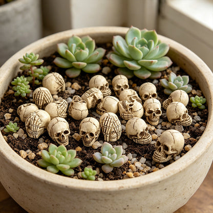Decorative Skull Figurines Homeandso