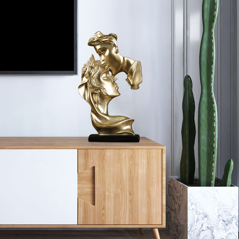 Abstract Decorative Face Sculpture Homeandso