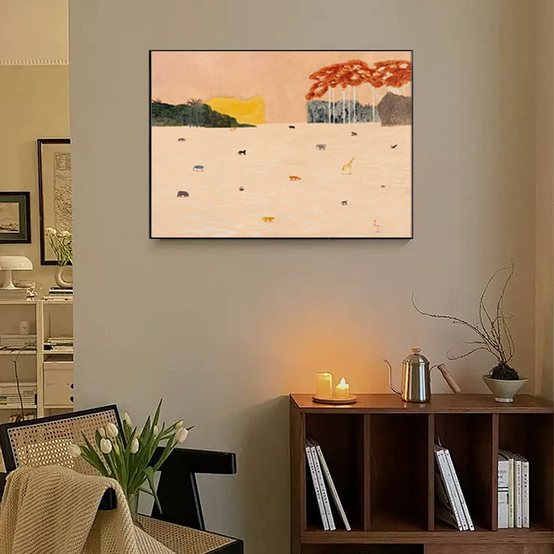 Artistic Horse-Themed Canvas Artwork Homeandso