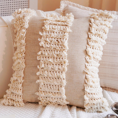 Decorative Landscape Patterned Throw Pillow