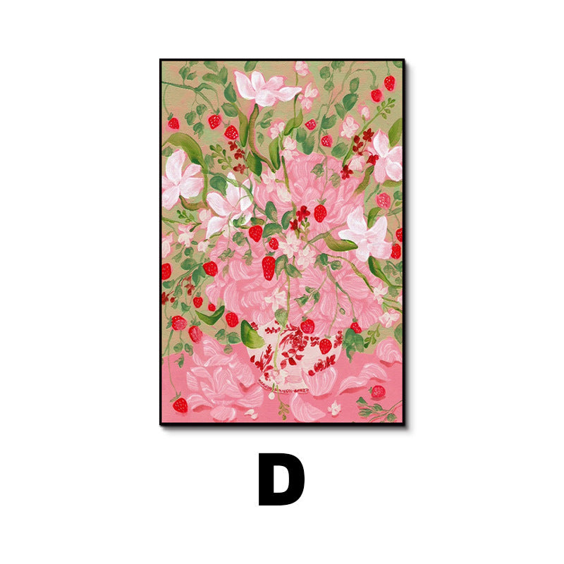 Floral Garden Print Wall Art Homeandso