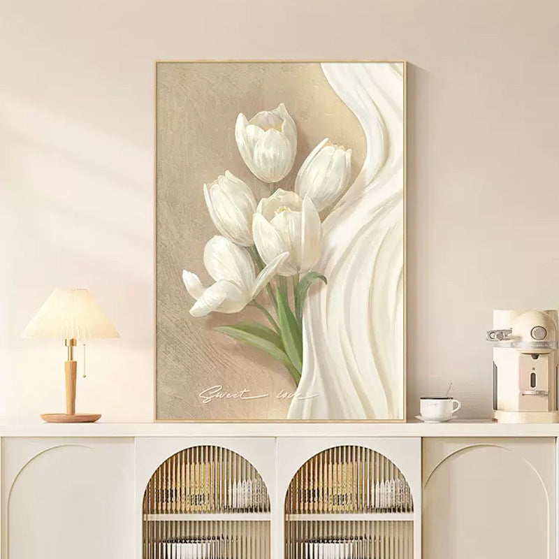 Elegant Floral Relief Artwork Homeandso