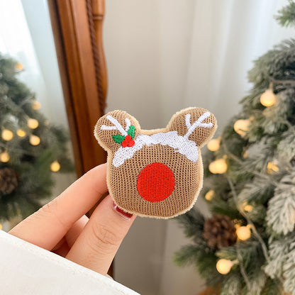 Cute Holiday-Themed Snowman Brooch