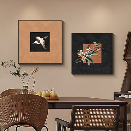 Framed Decorative Bird Artwork Homeandso