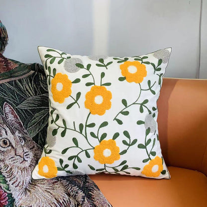 Dekoratives Blumen-Kissen