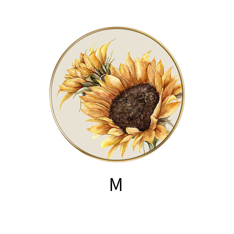 Floral Decorative Wall Plate Homeandso