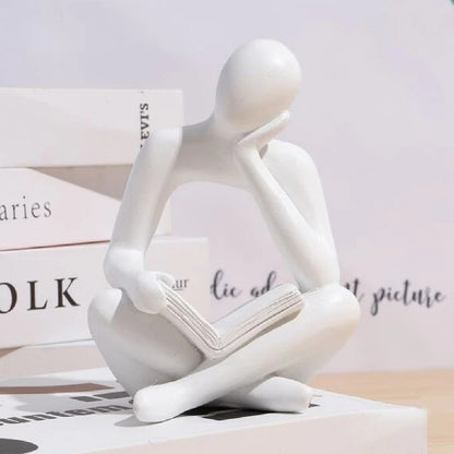 Artistic Reading Figurine Homeandso