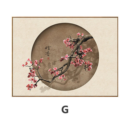 Elegant Framed Floral Blossom Art Print Homeandso