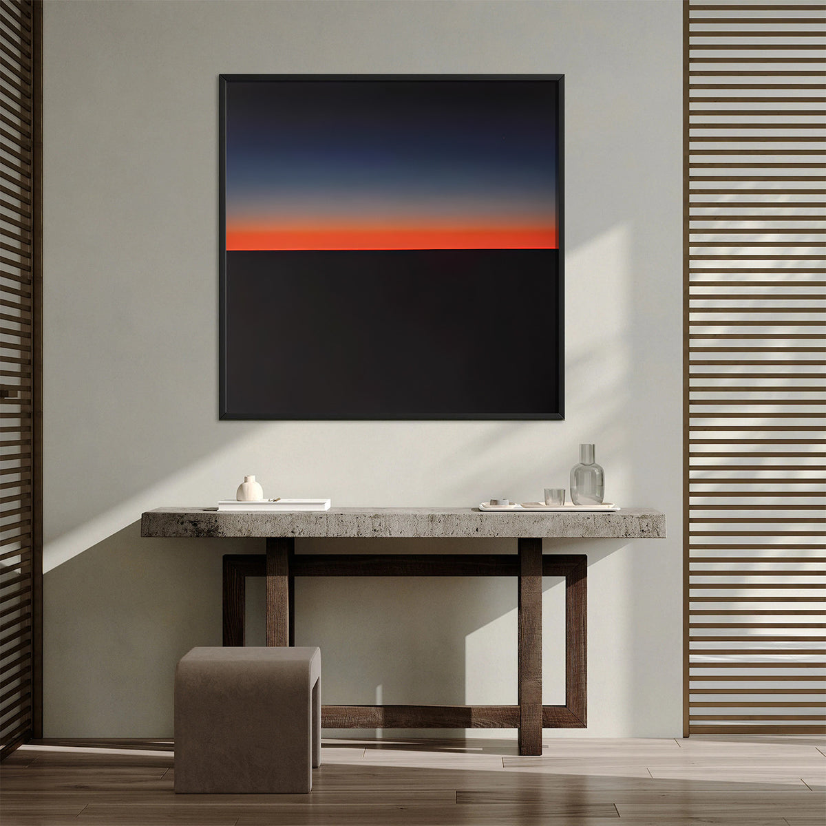 Abstract Framed Canvas Art Homeandso
