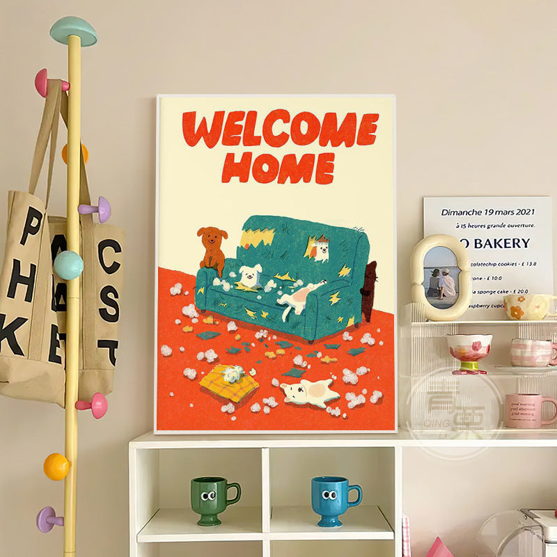 Decorative Welcome Home Wall Art Homeandso
