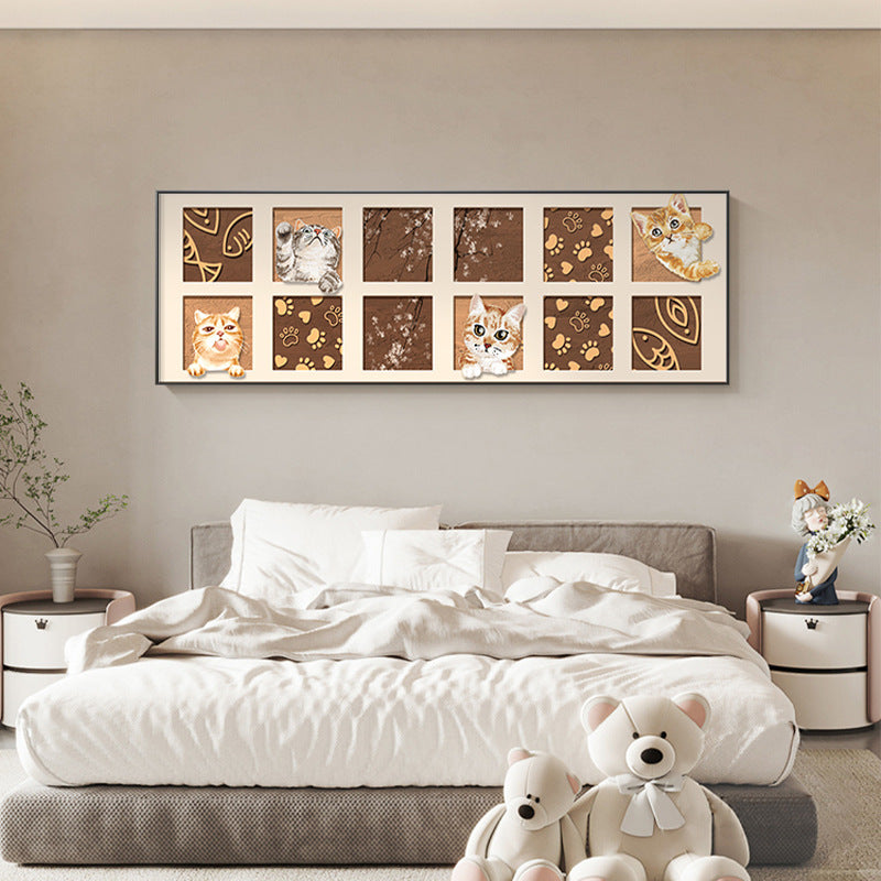 Cat-Themed Decorative Wall Art Homeandso