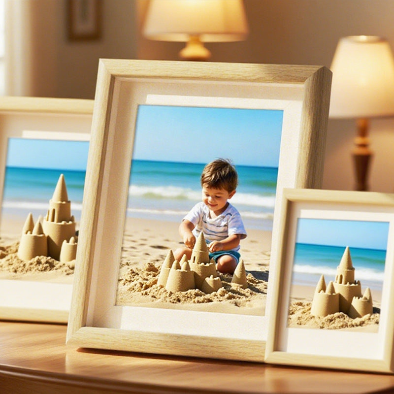 Natural Wooden Photo Frame
