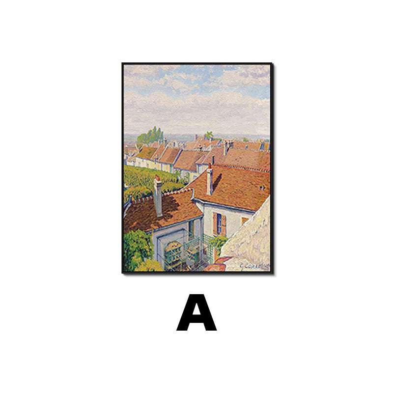 Artistic Landscape Framed Canvas Print Homeandso