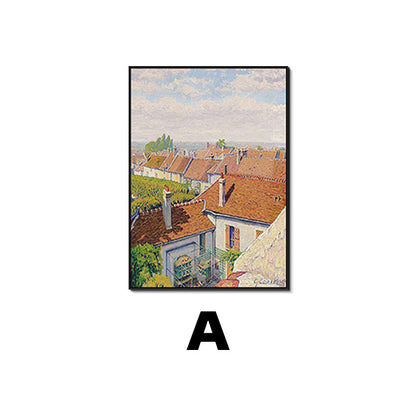 Artistic Landscape Framed Canvas Print Homeandso