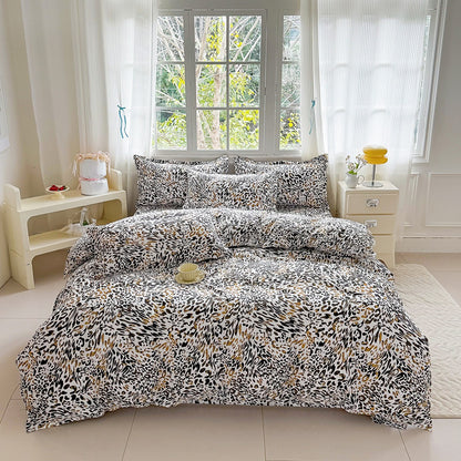 Floral Patterned Duvet Cover Set
