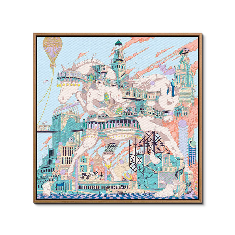 Botanical Garden Landscape Framed Wall Art Homeandso