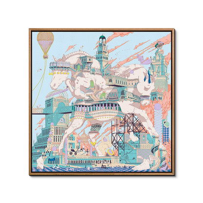 Botanical Garden Landscape Framed Wall Art Homeandso