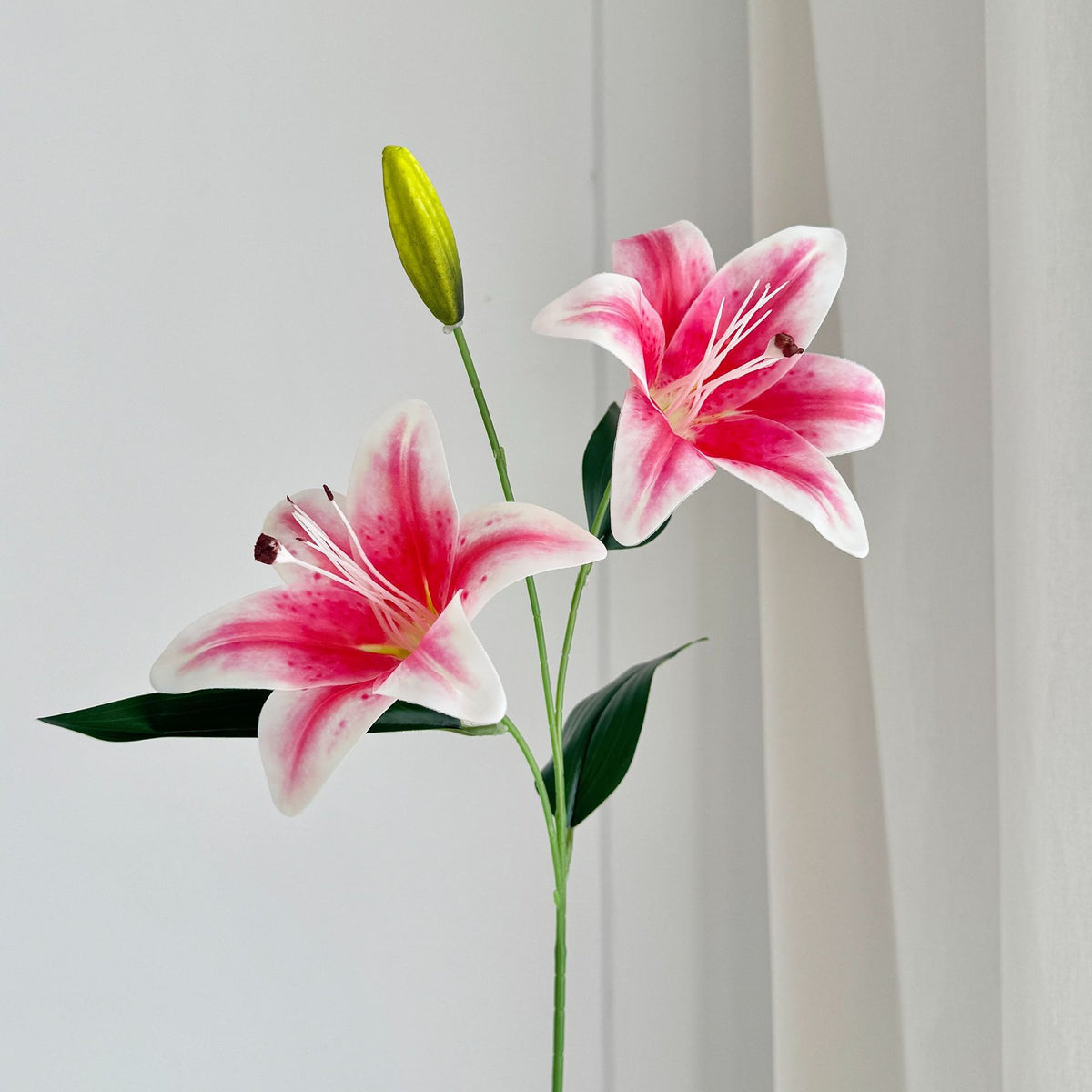 Decorative Faux Lily Stem for Floral Arrangements