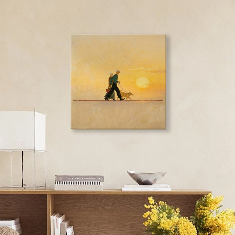 Framed Inspirational Sunset Artwork Homeandso
